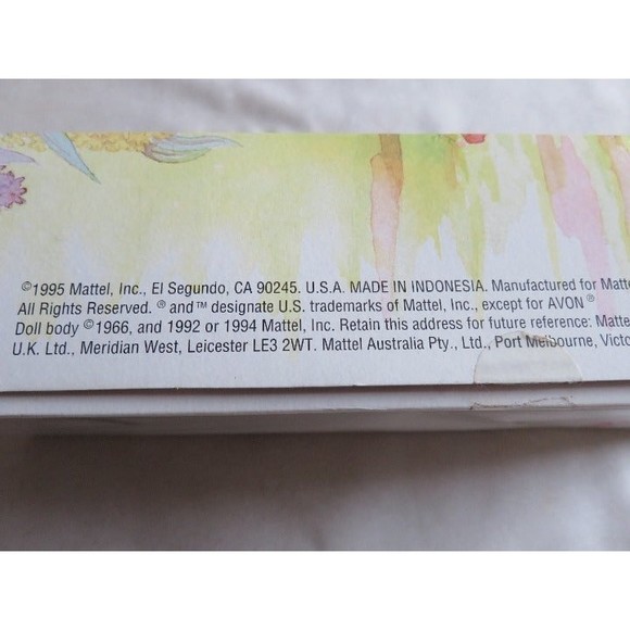 Mattel Avon Special Edition 1995 Spring Blossom Barbie - First in Series - Picture 5 of 5